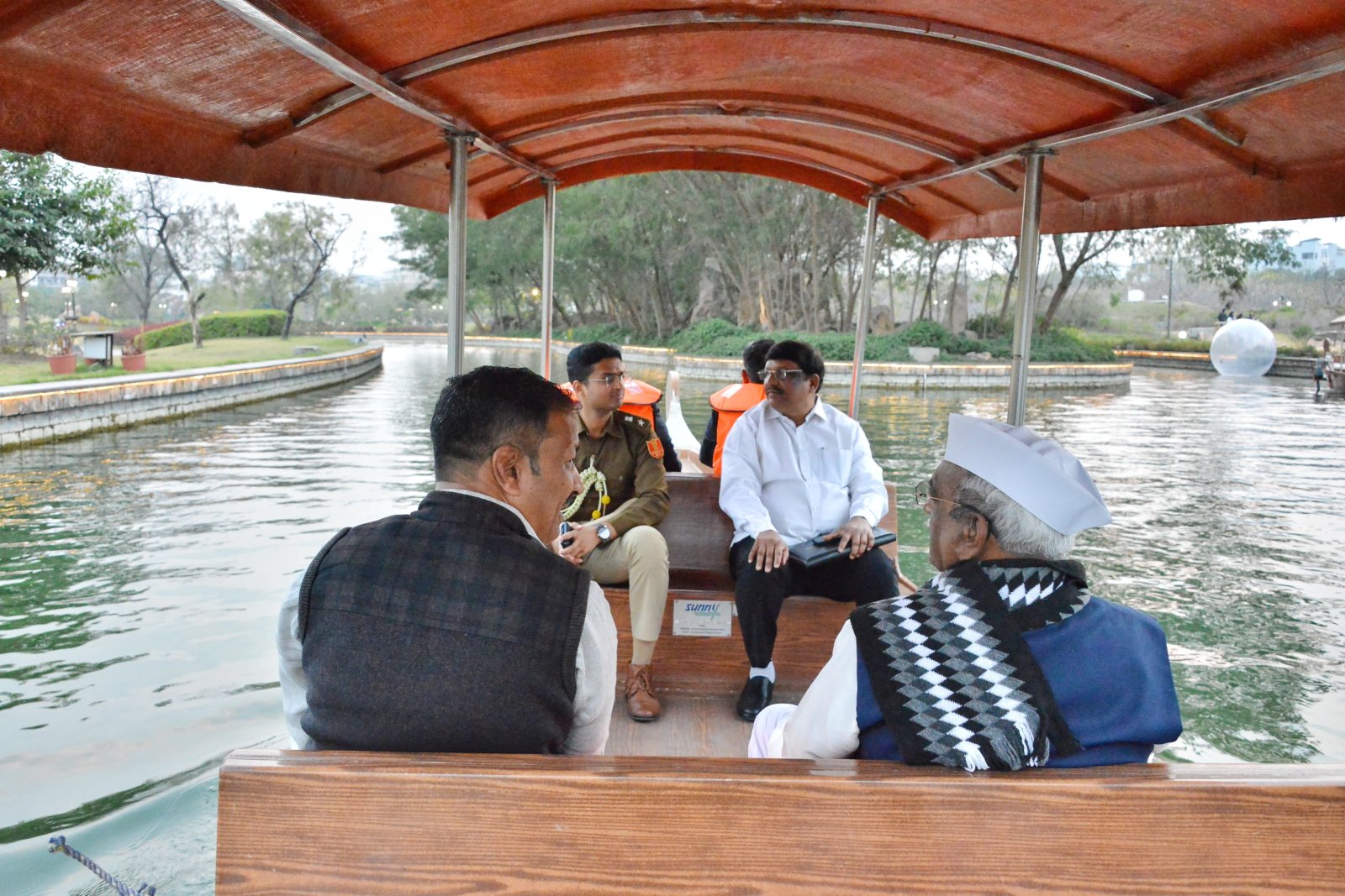Governor Visits City Park