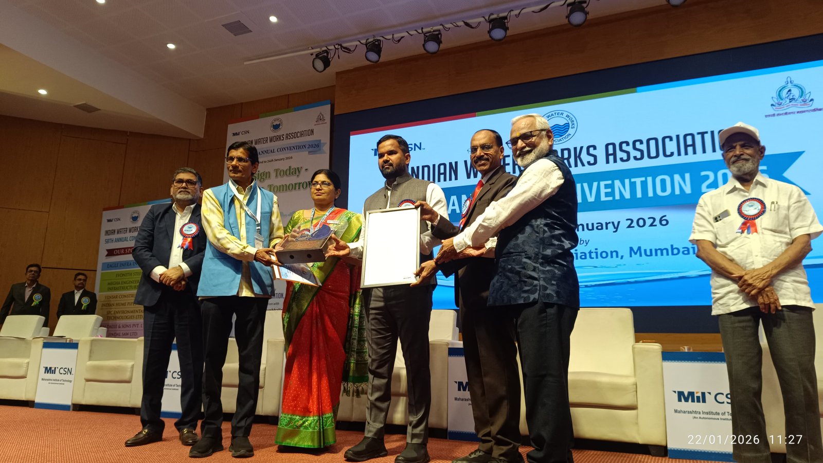 ###Dr. Anil Mehta Brings National Glory to Rajasthan with Jal Nirmalata Award