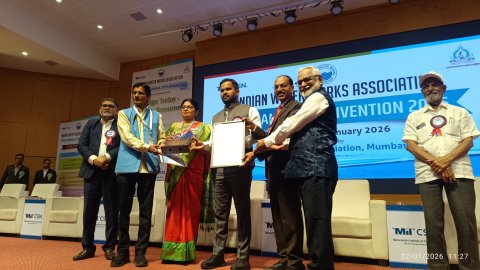 राजस्थान का बढ़ा गौरव  :आईवा राष्ट्रीय जल सम्मेलन में डॉ. अनिल मेहता को प्रतिष्ठित “जल निर्मलता पुरस्कार”