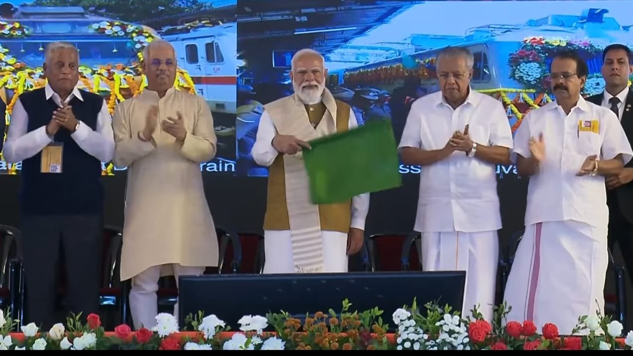  PM Modi Lays Foundation Stones and Inaugurates Multiple Development Projects in Thiruvananthapuram, Kerala
