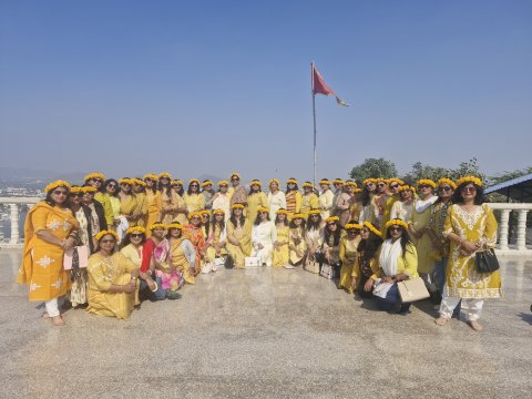 Jain Jagriti Center Women’s Wing Celebrates Basant Panchami with Joy and Tradition