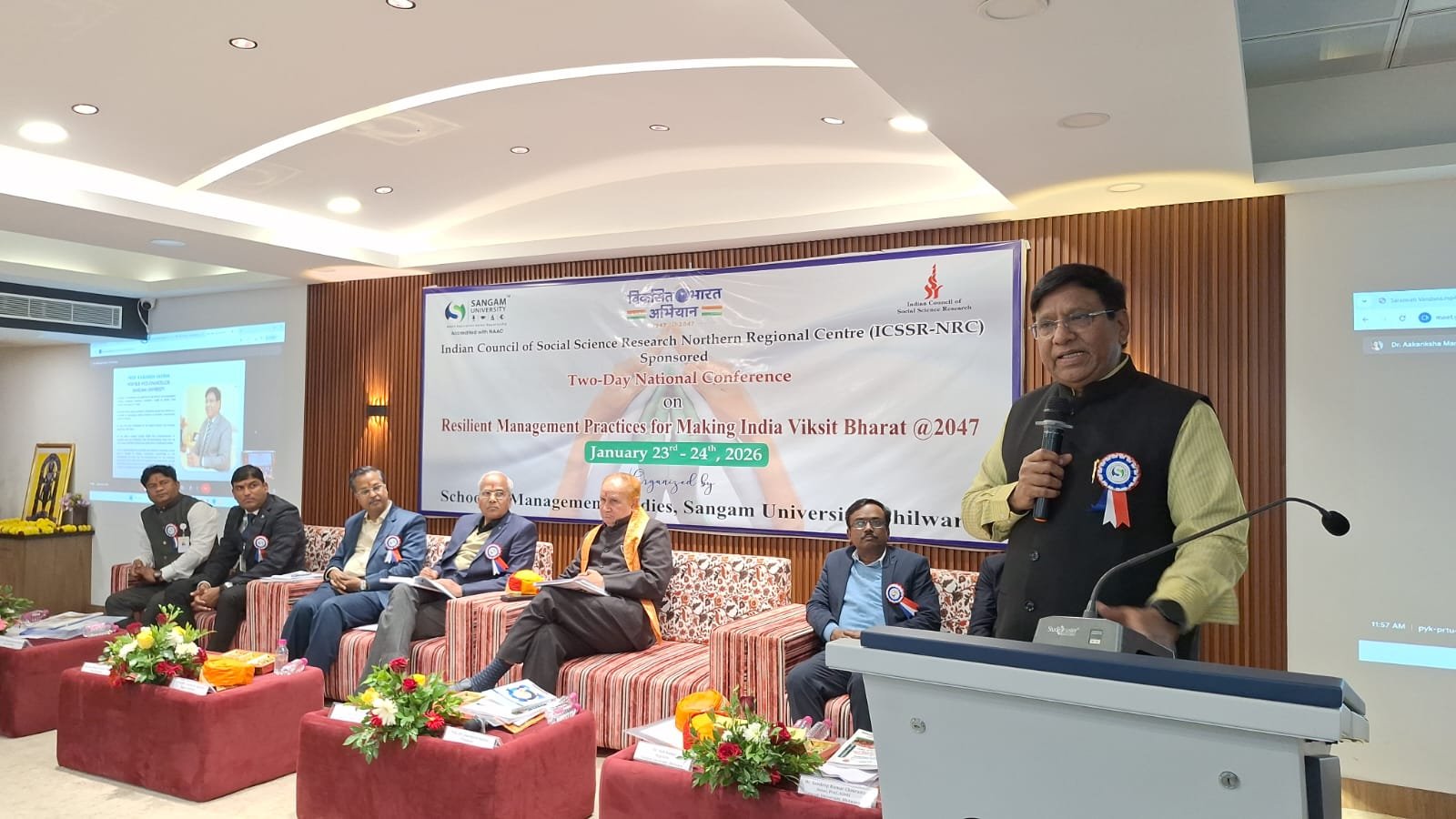 ####ICSSR-Sponsored Two-Day National Conference Inaugurated