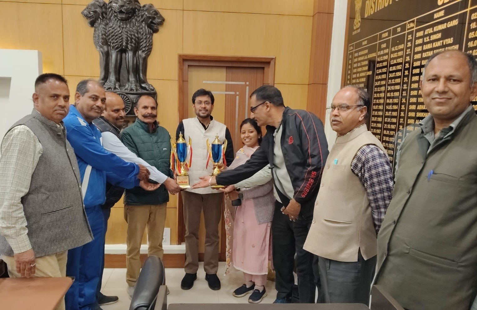 राज्य स्तरीय सिविल सेवा खेल प्रतियोगिताओं में उदयपुर का शानदार प्रदर्शन