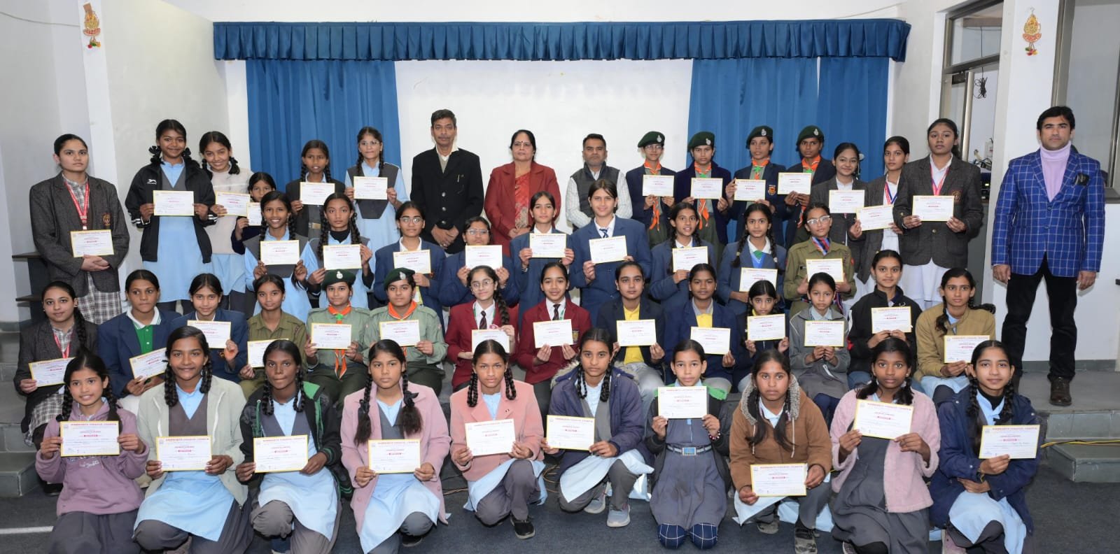 ऐश्वर्या समूह महाविद्यालयों में ‘ऐश्वर्या बालिका सम्मान’ का आयोजन