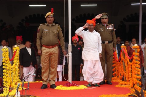 वंदेमातरम् @150 : राष्ट्रगीत की गूंज में उदयपुर ने किया गणतंत्र का गौरवगान  