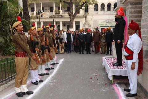 ###Vande Mataram @150: Udaipur Resonates with Patriotic Pride on 77th Republic Day