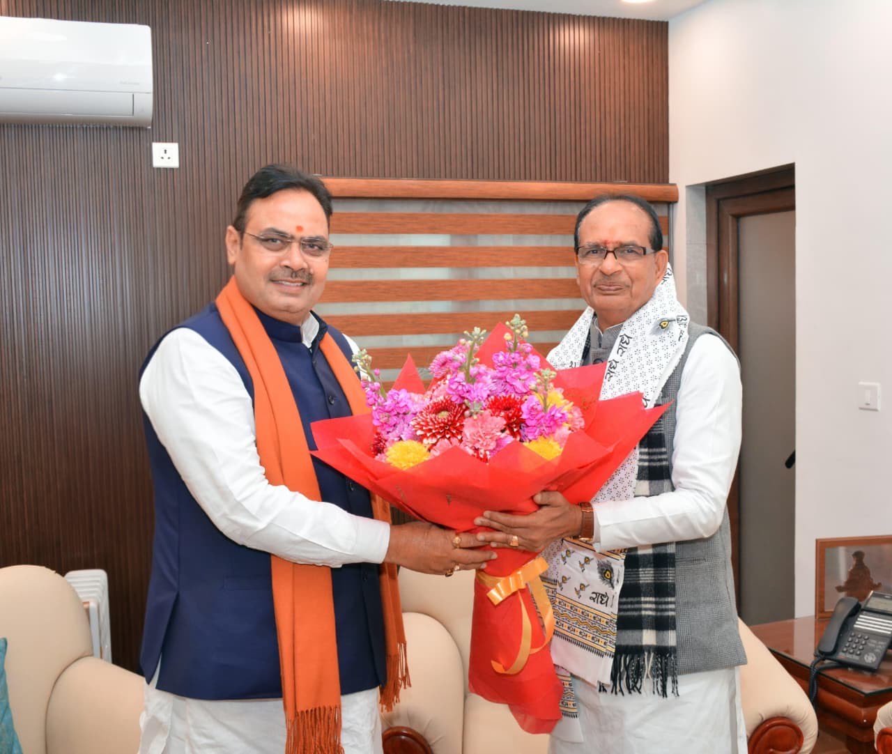 Chief Minister Shri Bhajanlal Sharma Meets Union Minister for Agriculture and Rural Development