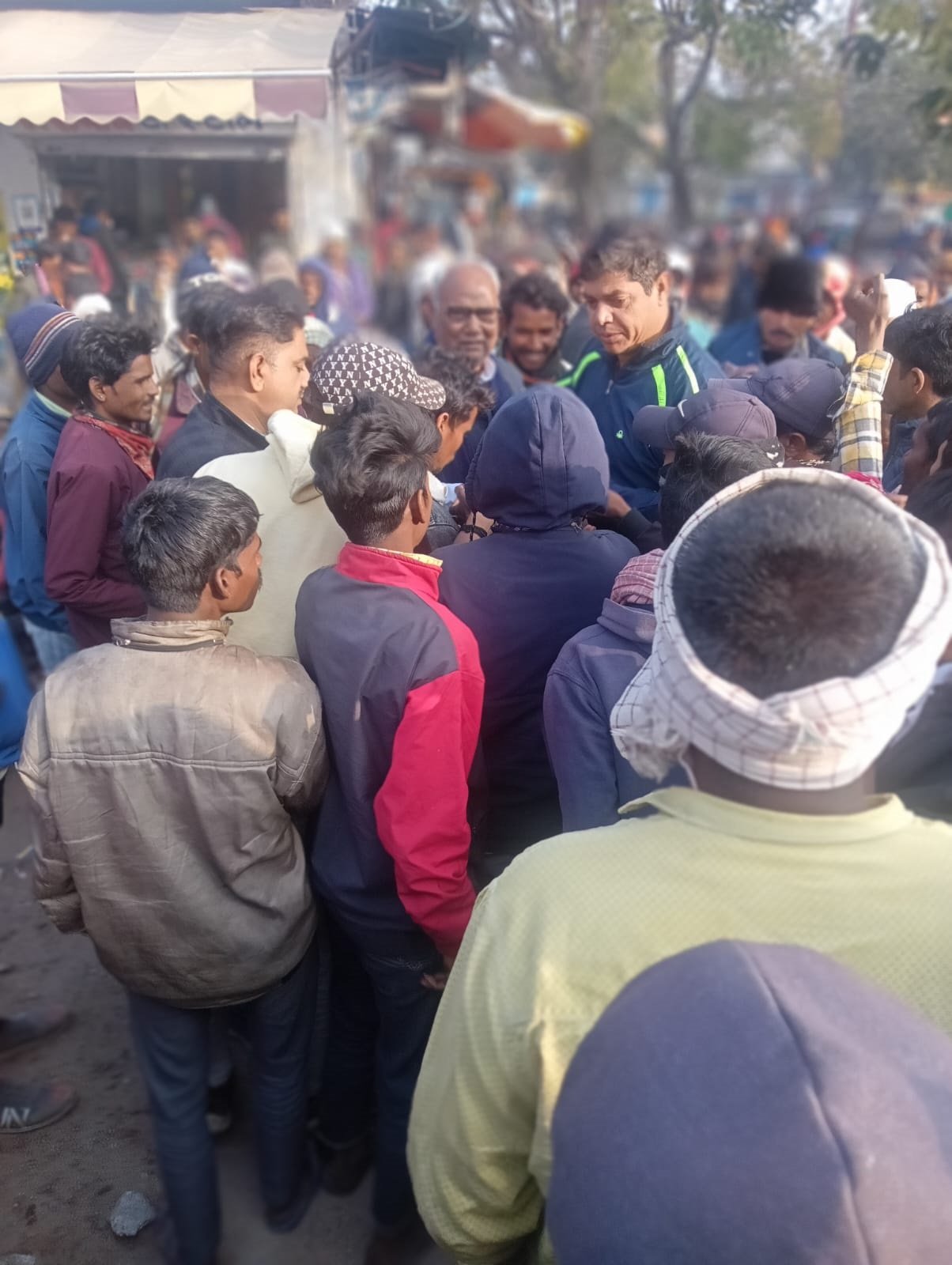 जन जागरण अभियान मनरेगा बचाओ संग्राम के तहत अभियान 