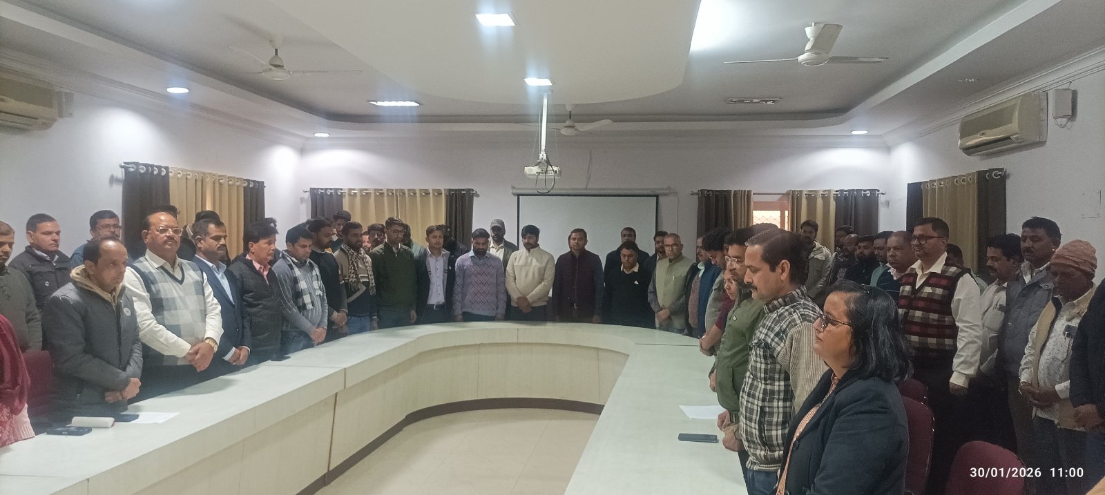 Silent Tribute Program at the Excise Building Auditorium
