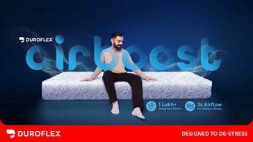 Duroflex introduces the next generation of sleep tech in India with Airboostâ„¢