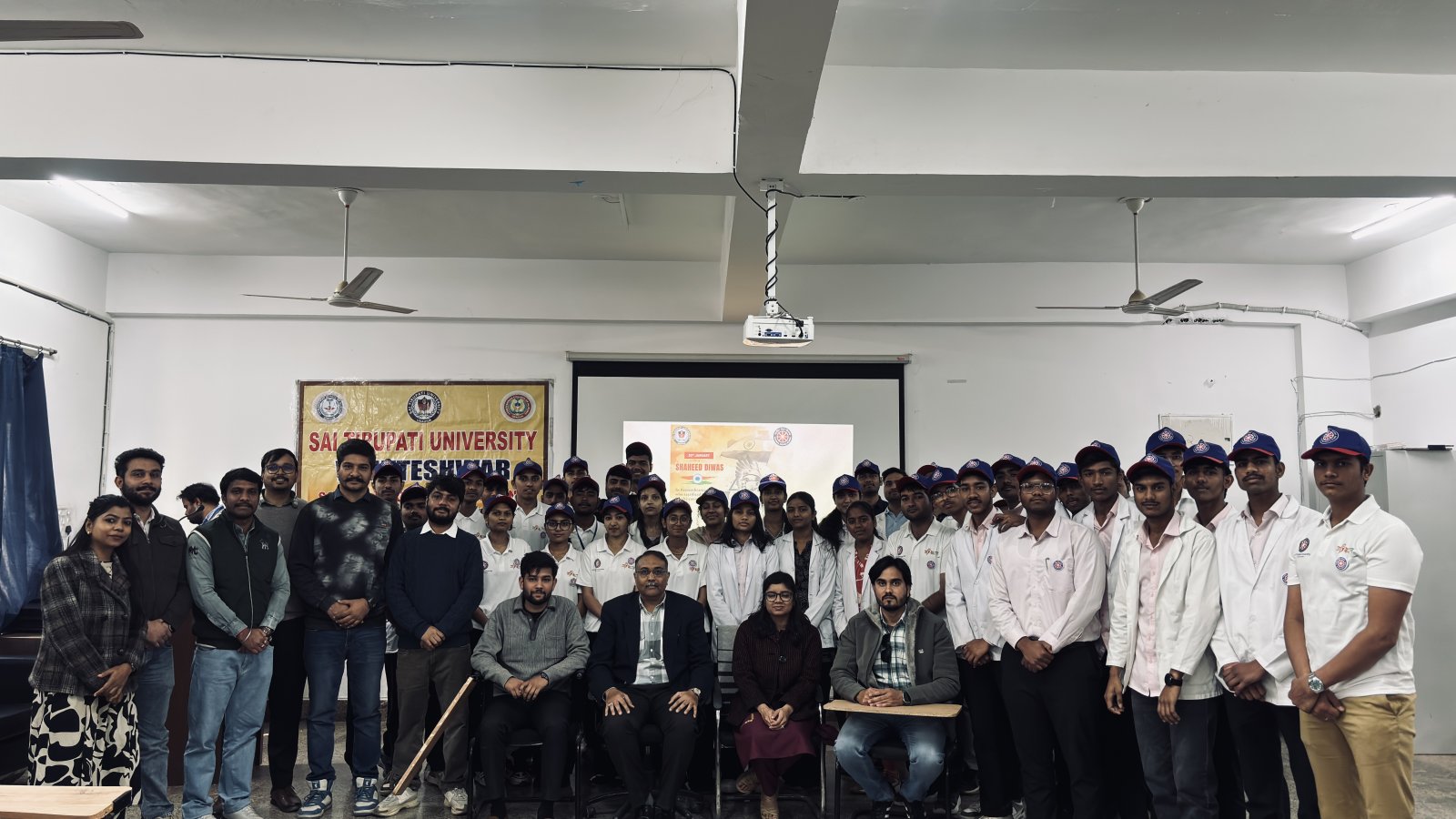 साई तिरुपति विश्वविद्यालय में महात्मा गांधी की पुण्यतिथि पर श्रद्धांजलि कार्यक्रम आयोजित