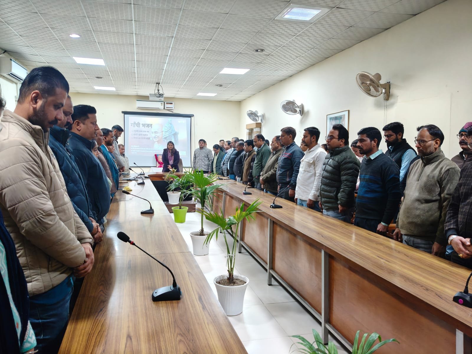 महात्मा गांधीजी की 78वीं पुण्यतिथि पर श्रद्धांजलि कार्यक्रम