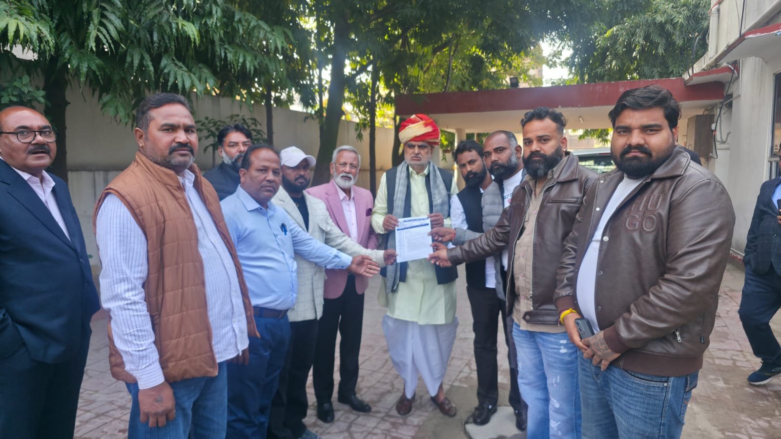 स्वायत शासन विभाग मंत्री झाबर सिंह खर्रा से नवीन सफाई कर्मचारी भर्ती जल्द करवाने कि मांग