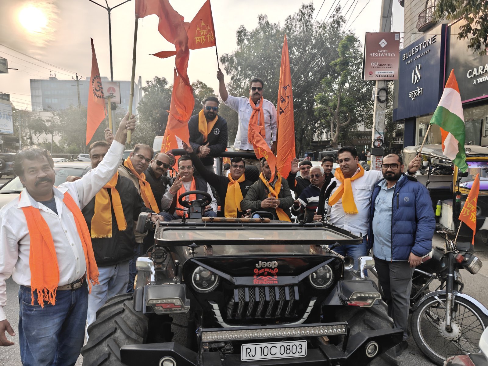 विराट हिंदू महासम्मेलन 31 जनवरी को अशोकनगर में तैयारियां जोरों पर