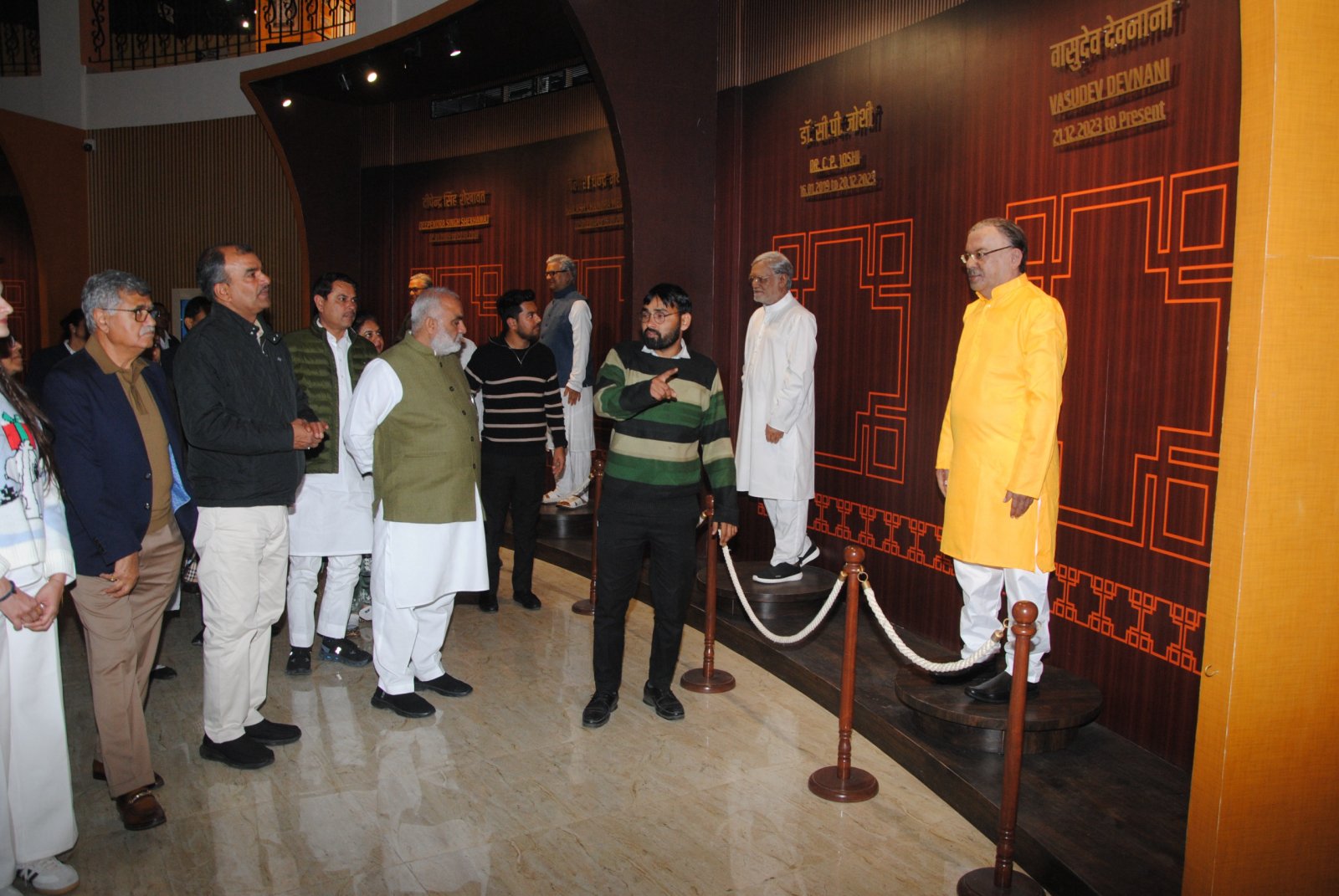 Haryana Assembly Assurances Committee Members Pay Courtesy Call on Speaker Vasudev Devnani
