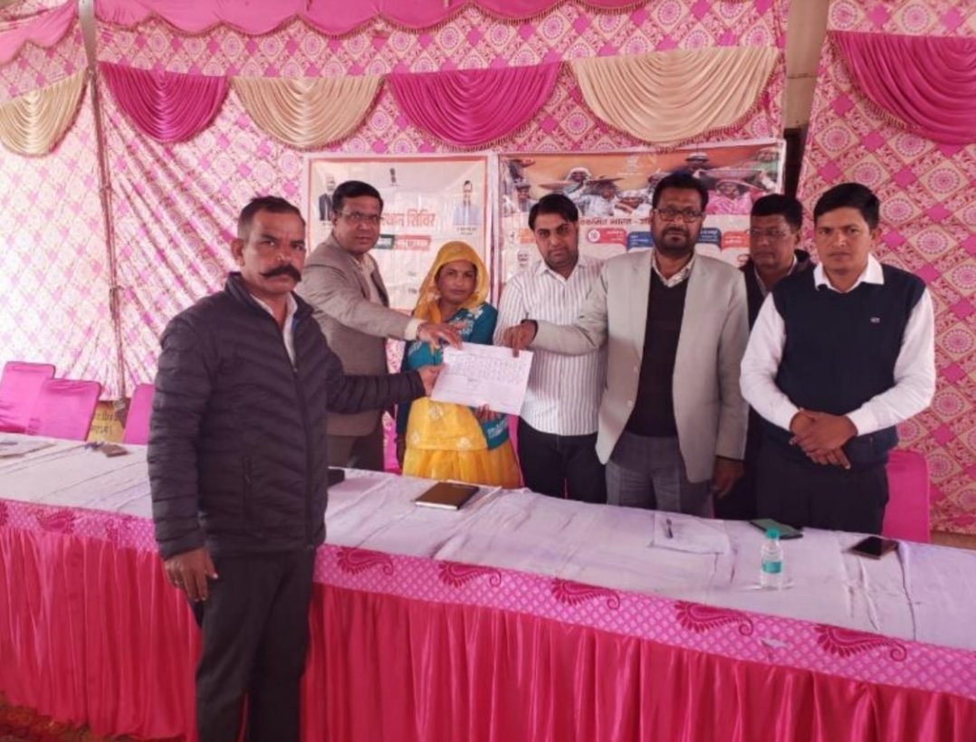 Mahendra Godara of Lalgarh Benefits from Irrigation Tank