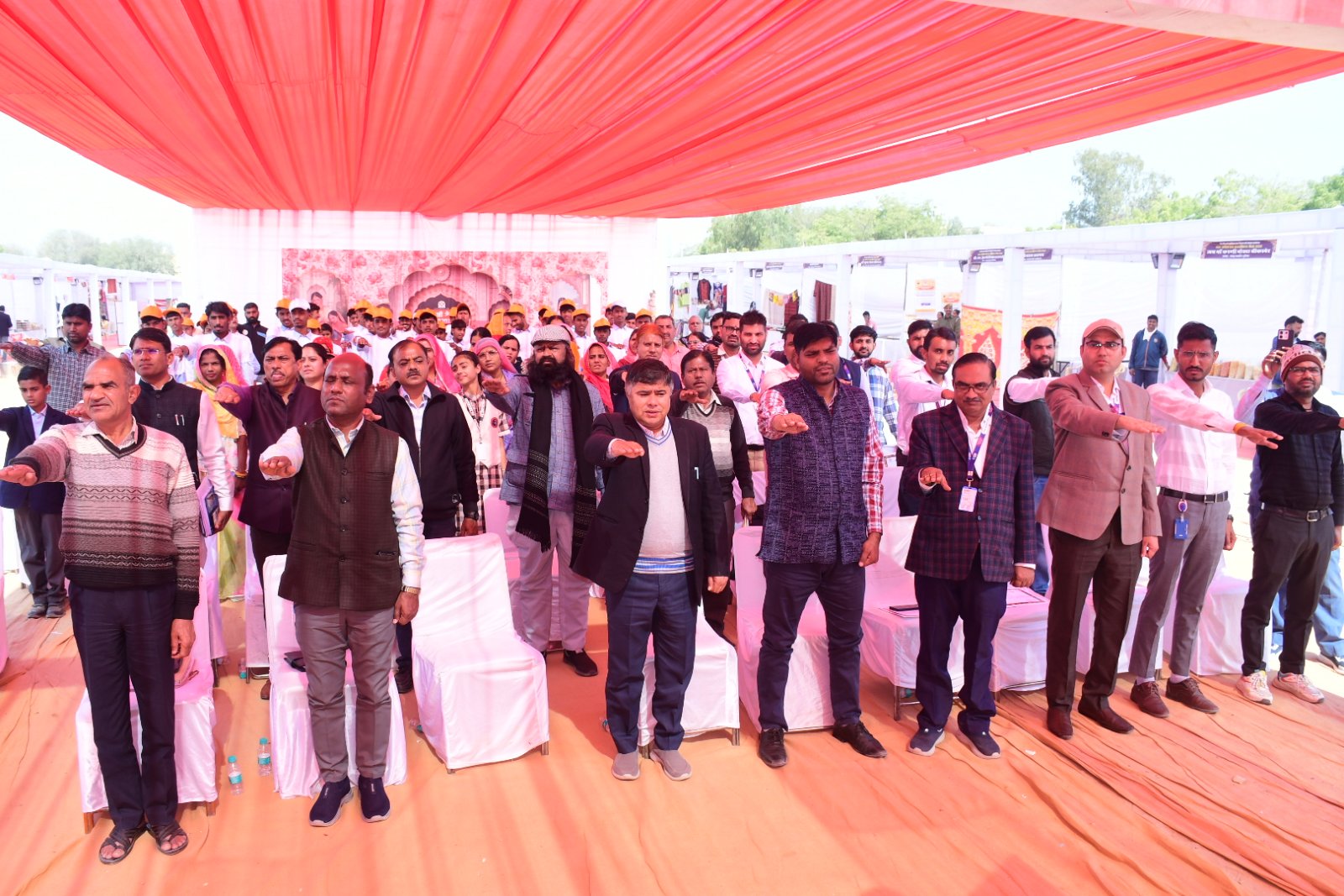 जैसलमेर जिले एवं ब्लॉक फतेहगढ़ को सभी संकेतकों में संतृप्त करने की दिलाई गई शपथ