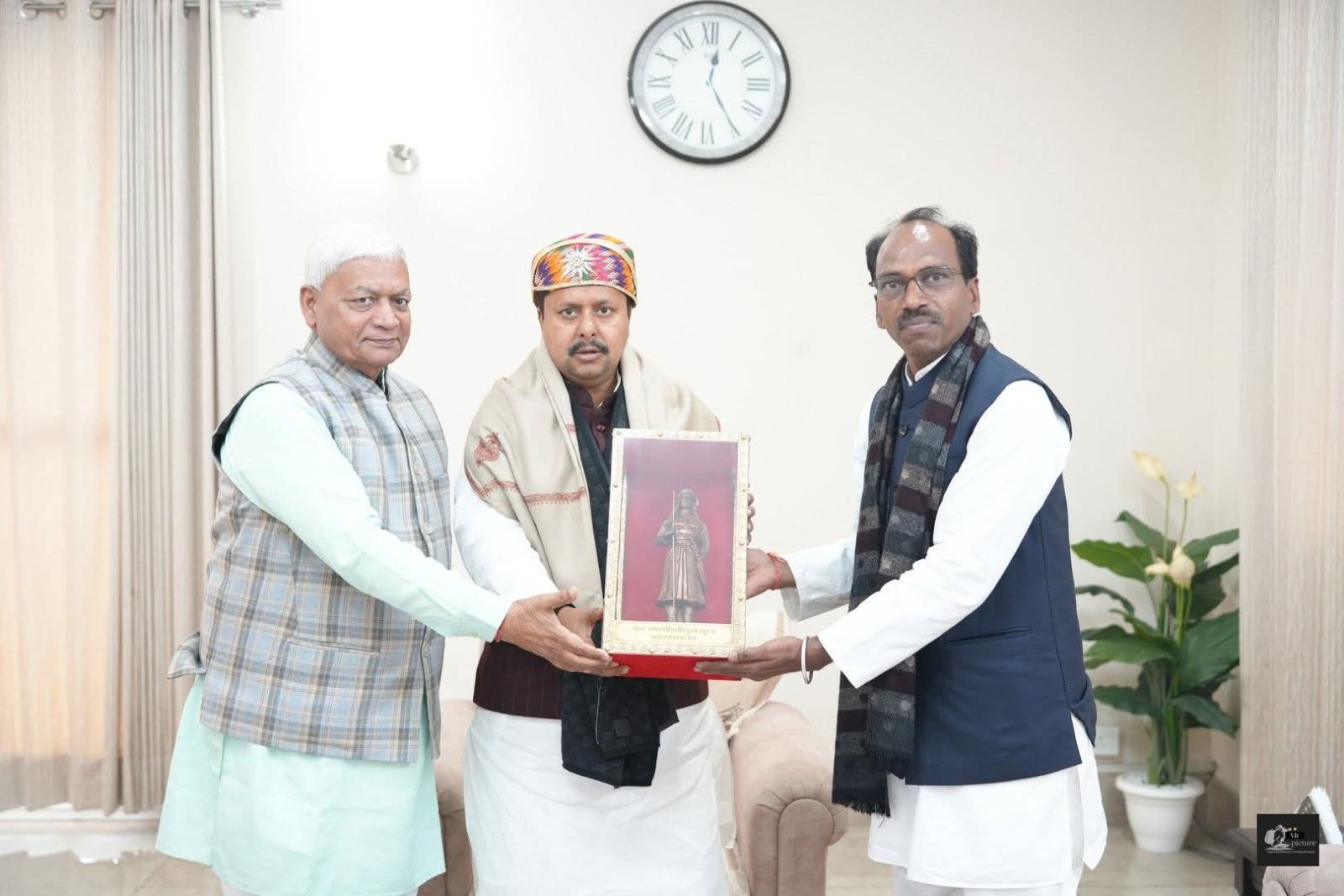 MP Dr. Rawat Pays Courtesy Visit to BJP National President Nitin Nabin