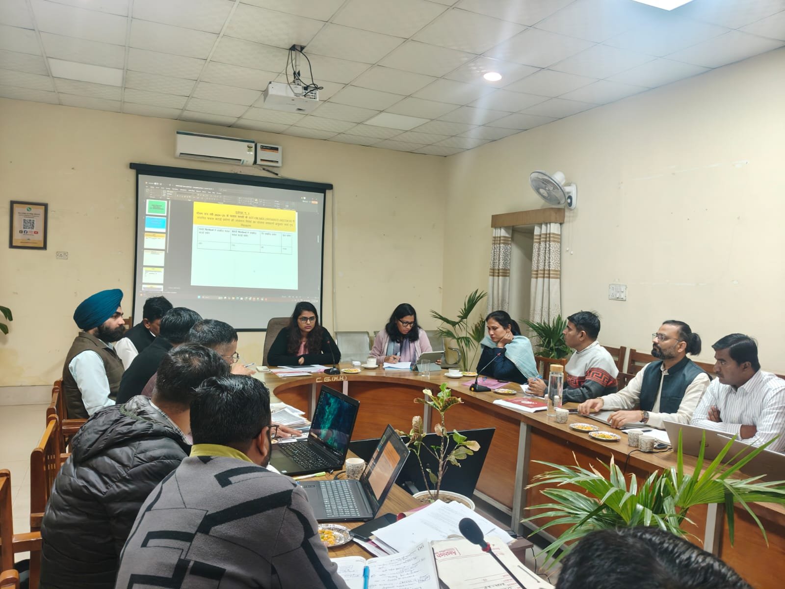 प्रधानमंत्री फसल बीमा योजना अंतर्गत जिला स्तरीय शिकायत निवारण समिति की बैठक आयोजित