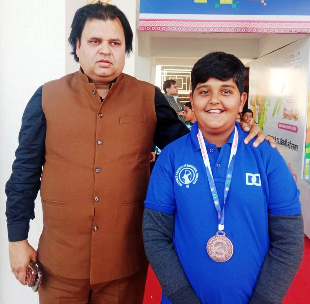 Udaipur’s Onish Wins Gold Medal in Archery