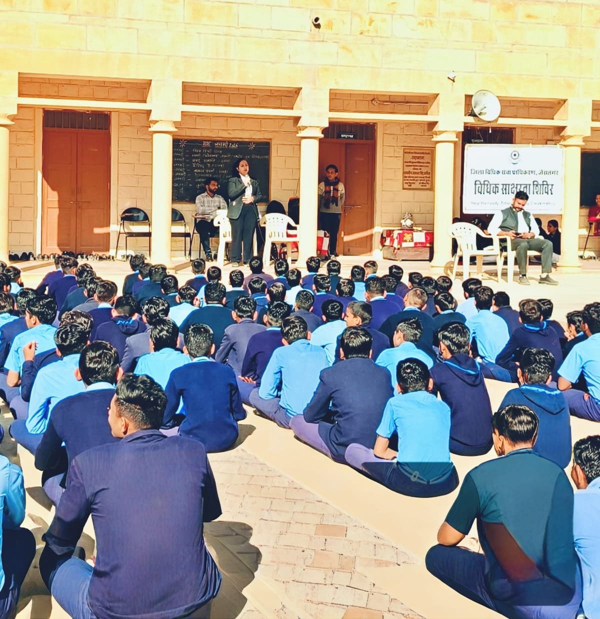 बाल विवाह की आवश्यक रोकथाम के लिए हुआ विधिक साक्षरता शिविर का आयोजन