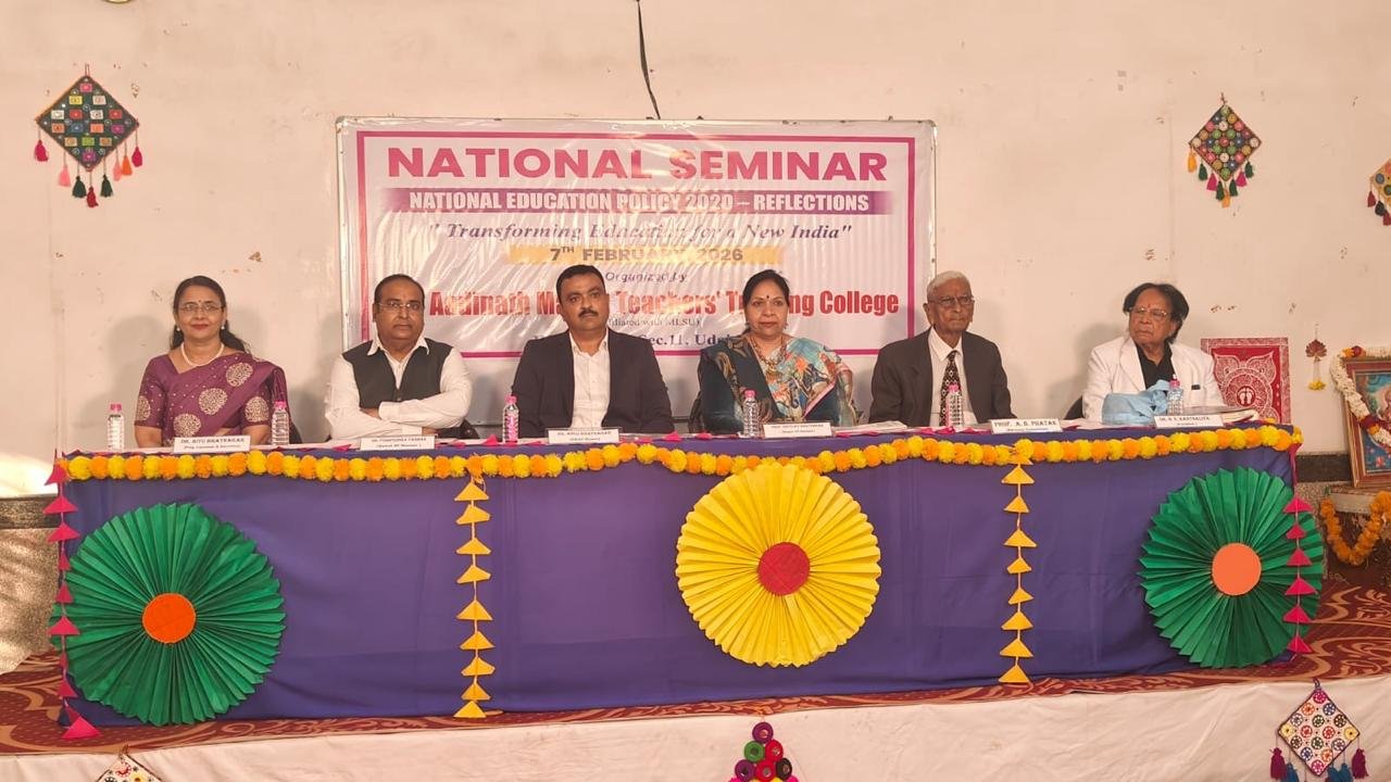 National Seminar Organized at Adinath College
