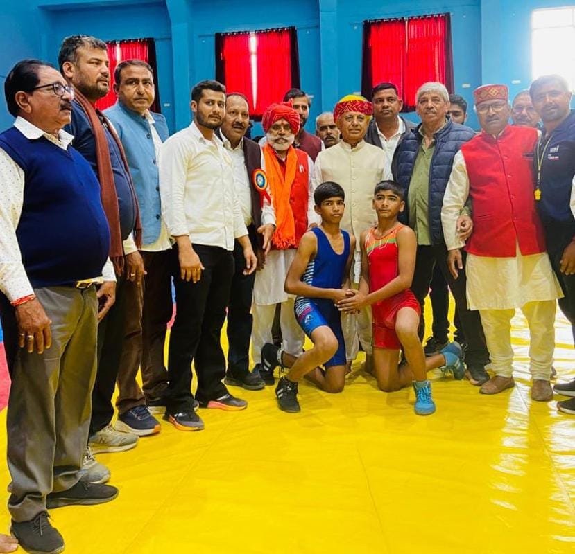 दो दिवसीय राज्य स्तरीय अन्डर-15 कुश्ती प्रतियोगिता प्रारम्भ