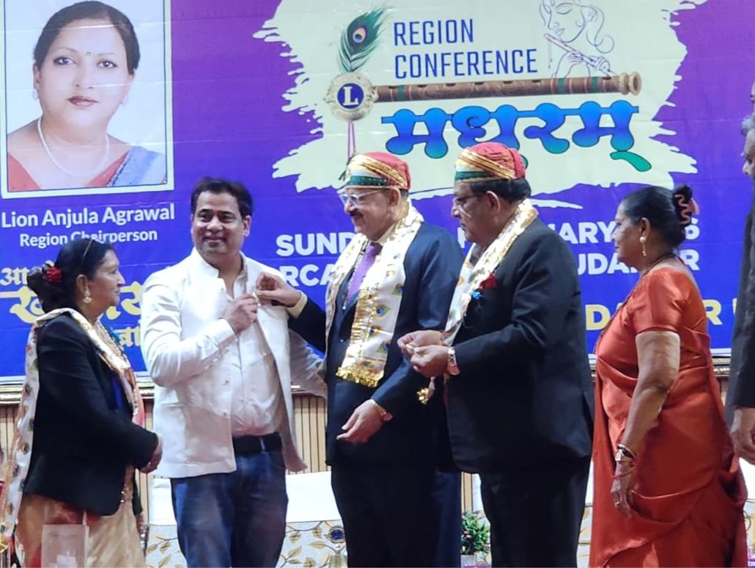 Lion Mukesh Madhwani Receives ‘Pride of the Region’ Award for Outstanding Leadership