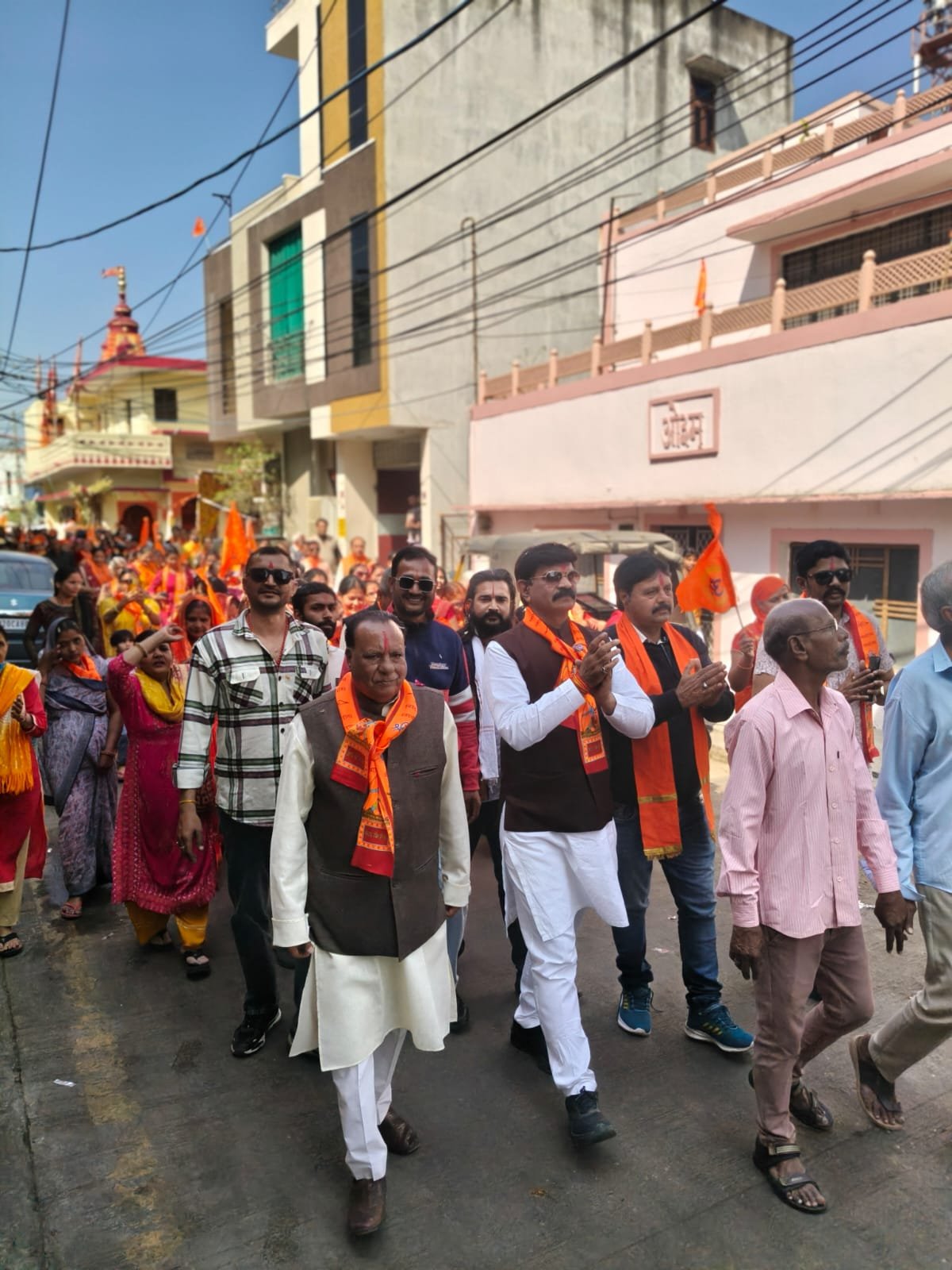 Virat Hindu Conference Celebrated with Kalash Procession in Dadwara Area of Kota