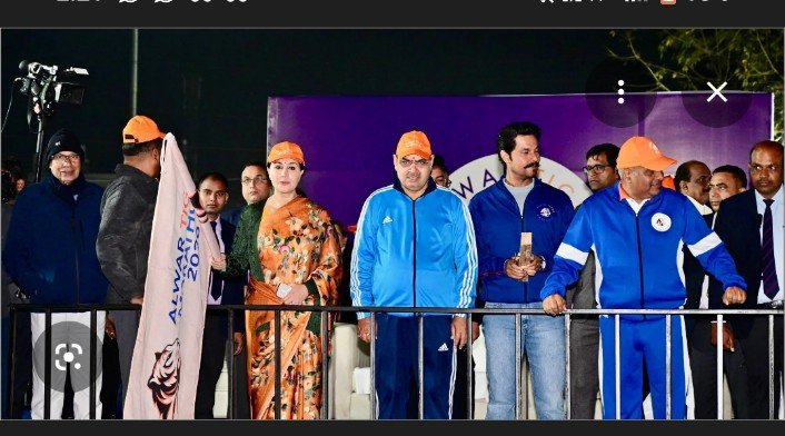 अलवर में टाईगर मैराथन सम्पन्न: फिटनेस, पर्यावरण और बाघ संरक्षण का सशक्त संदेश