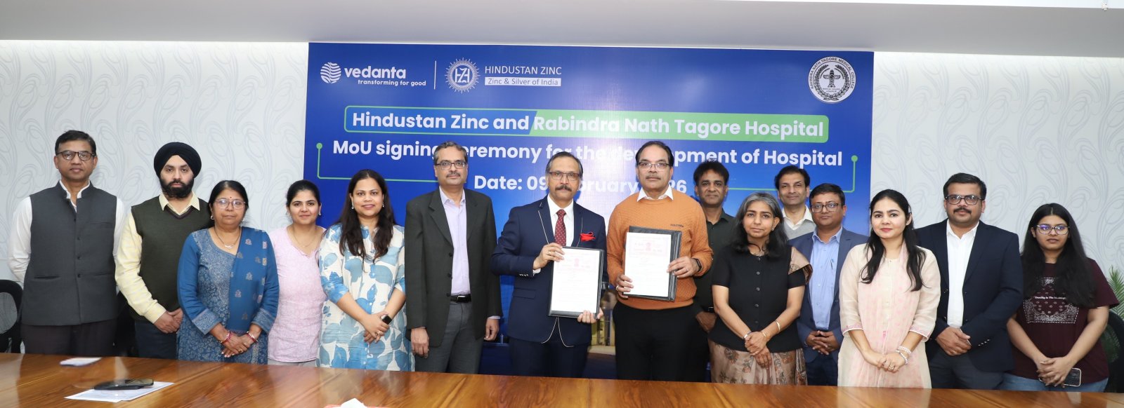 ####Hindustan Zinc to reimagine public healthcare in Zinc City – Udaipur; signs MoU to support re-development of RNT Hospital