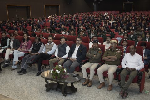 गीतांजली मेडिकल कॉलेज एंड हॉस्पिटल में राष्ट्रीय सड़क सुरक्षा माह 2026 का भव्य समापन