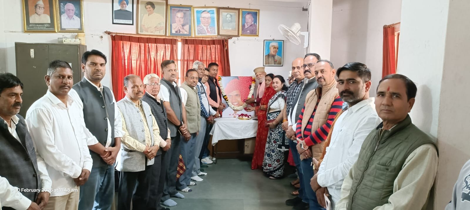 पूर्व केंद्रीय मंत्री एवं किसान नेता स्व. राजेश पायलट की जयंती मनाई