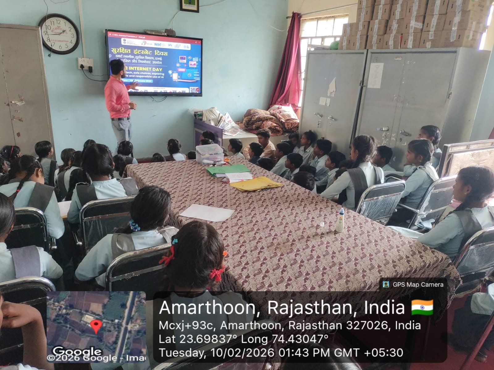 राष्ट्रीय कृमि दिवस ओर सुरक्षित इंटरनेट को लेकर तकनीकी कार्यशाला सम्पन्न