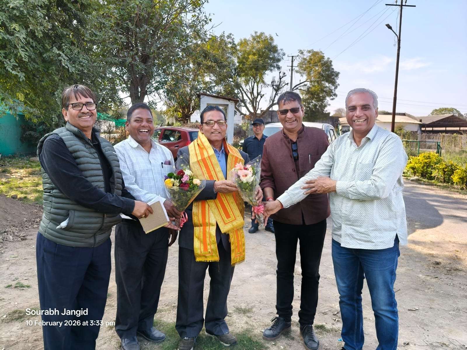 MPUAT: Vice-Chancellor Dr. Pratap Singh Visits Horticulture Farm of Rajasthan College of Agriculture