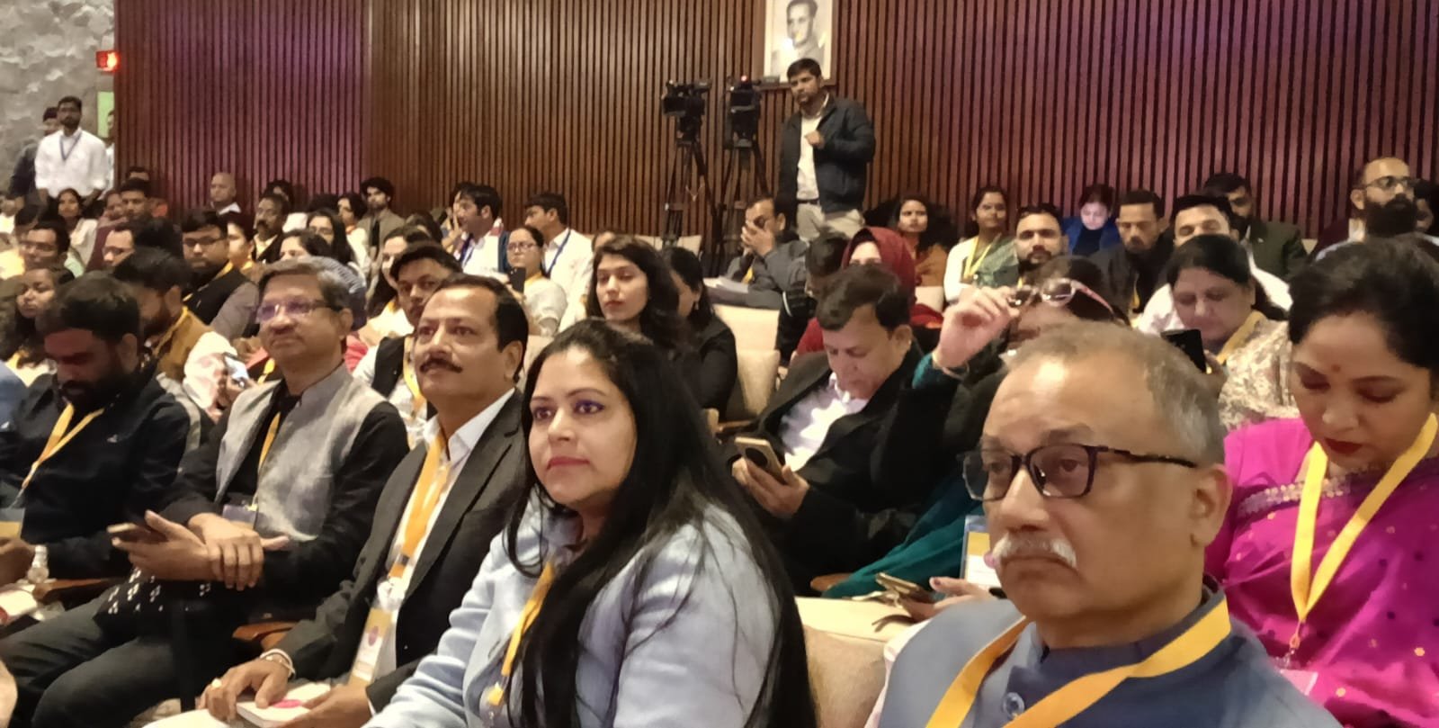 दिल्ली में आओजित रेडियो महोत्सव में कोटा से संजय वर्मा "विवेक" ने भाग लिया