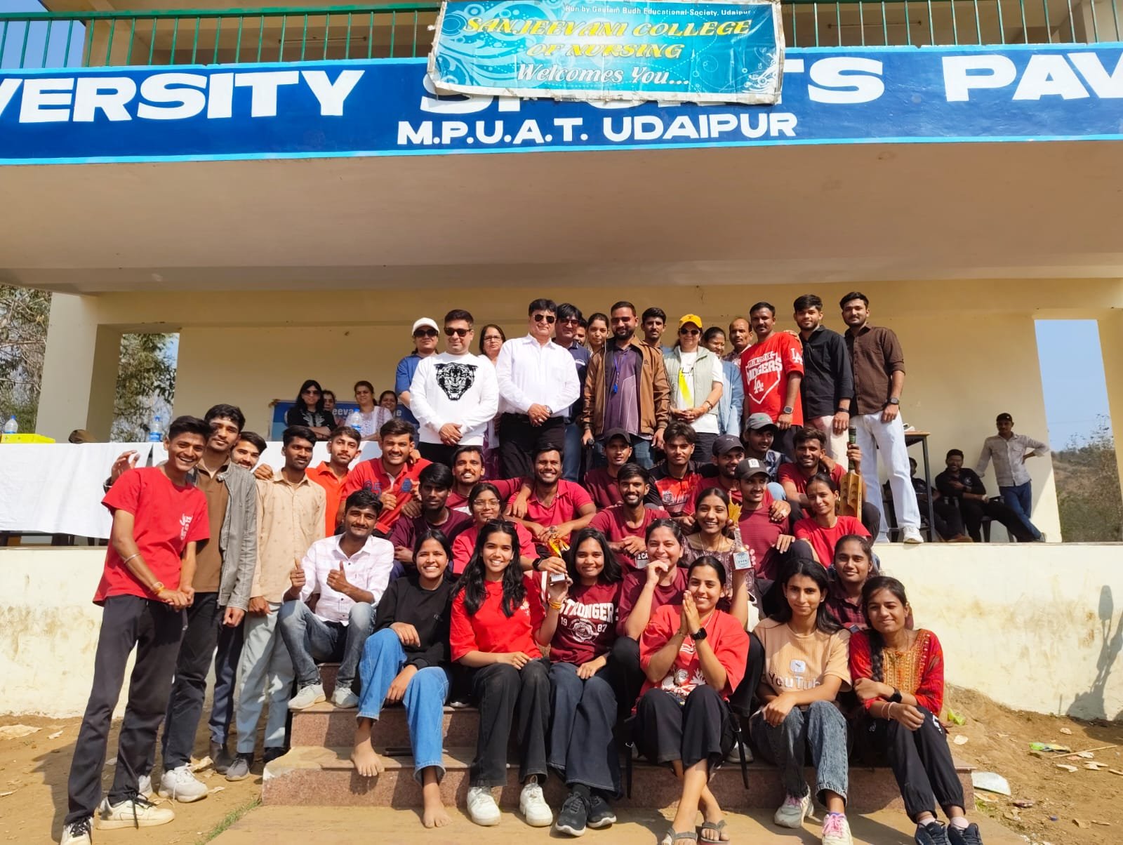 Four-Day Sports Week Concludes at Sanjeevani College of Nursing