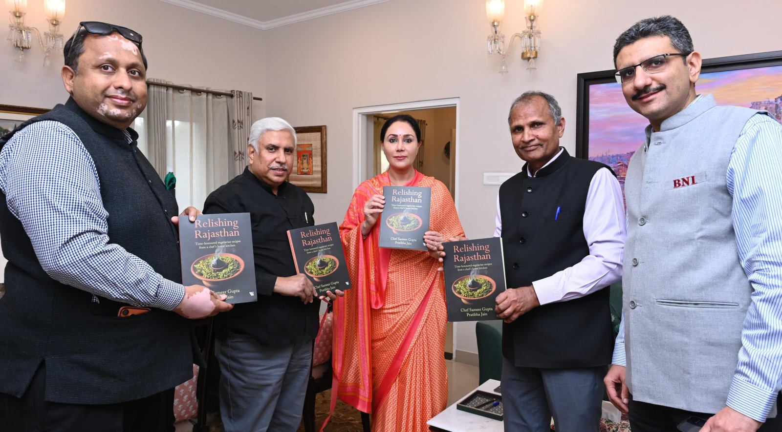 Hotel Federation of Rajasthan and other hotel associations paid a courtesy visit to the Deputy Chief Minister