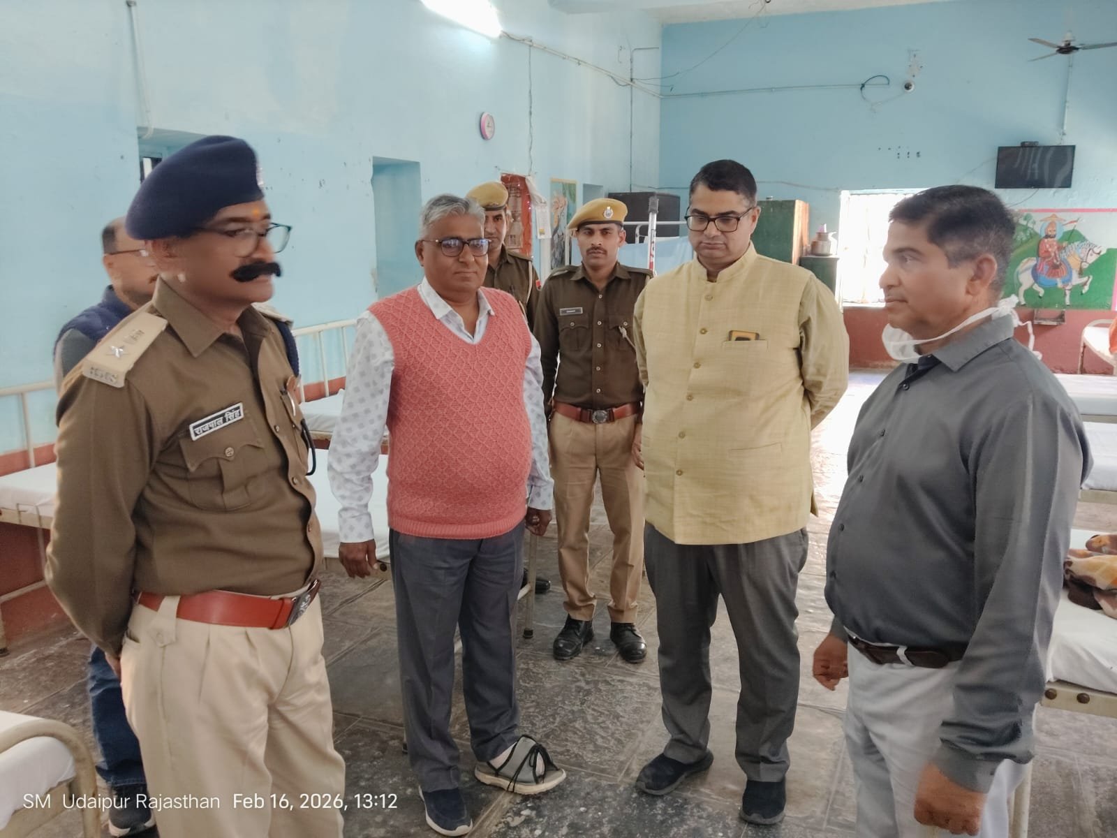 एडीजे कुलदीप शर्मा ने किया केन्द्रीय कारागृह का साप्ताहिक निरीक्षण