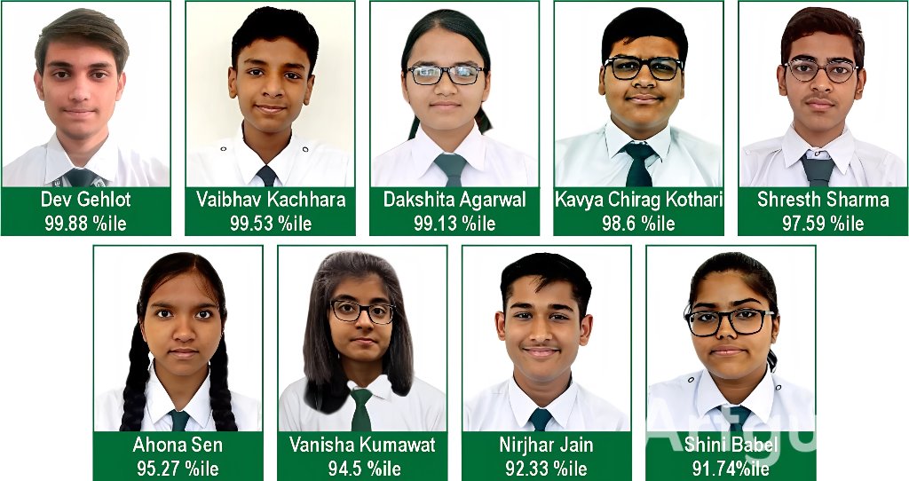 Nine DPS Udaipur Students Excel in JEE Main Examination