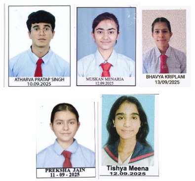 Outstanding Performance of CPS Students in JEE Main