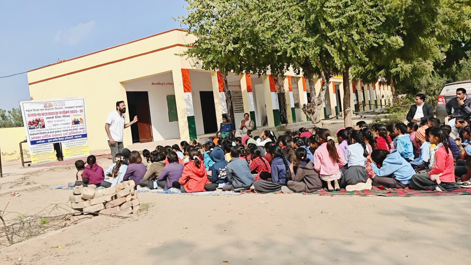 सतराना में नशे के खिलाफ जागरूकता नाटक कार्यक्रम आयोजित