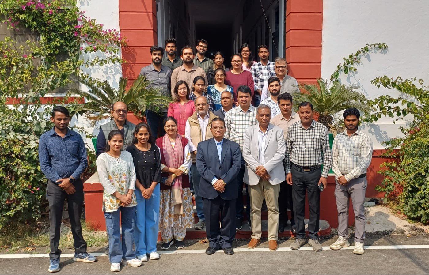 एमपीयूएटी, कुलगुरु द्वारा आनुवंशिकी एवं पादप प्रजनन विभाग का अवलोकन 
