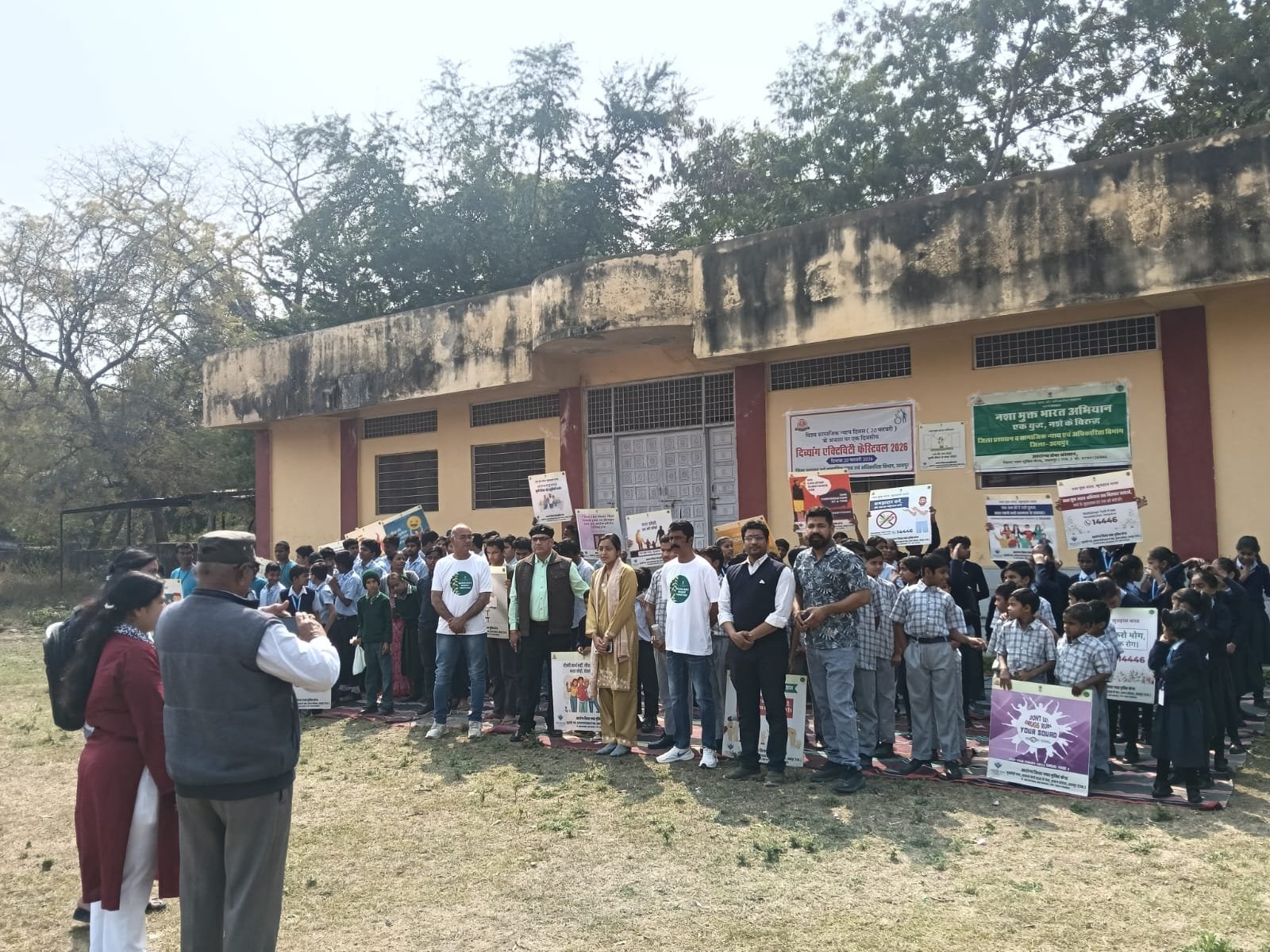 Deaf and Differently-Abled Children Spread Message Against Substance Abuse