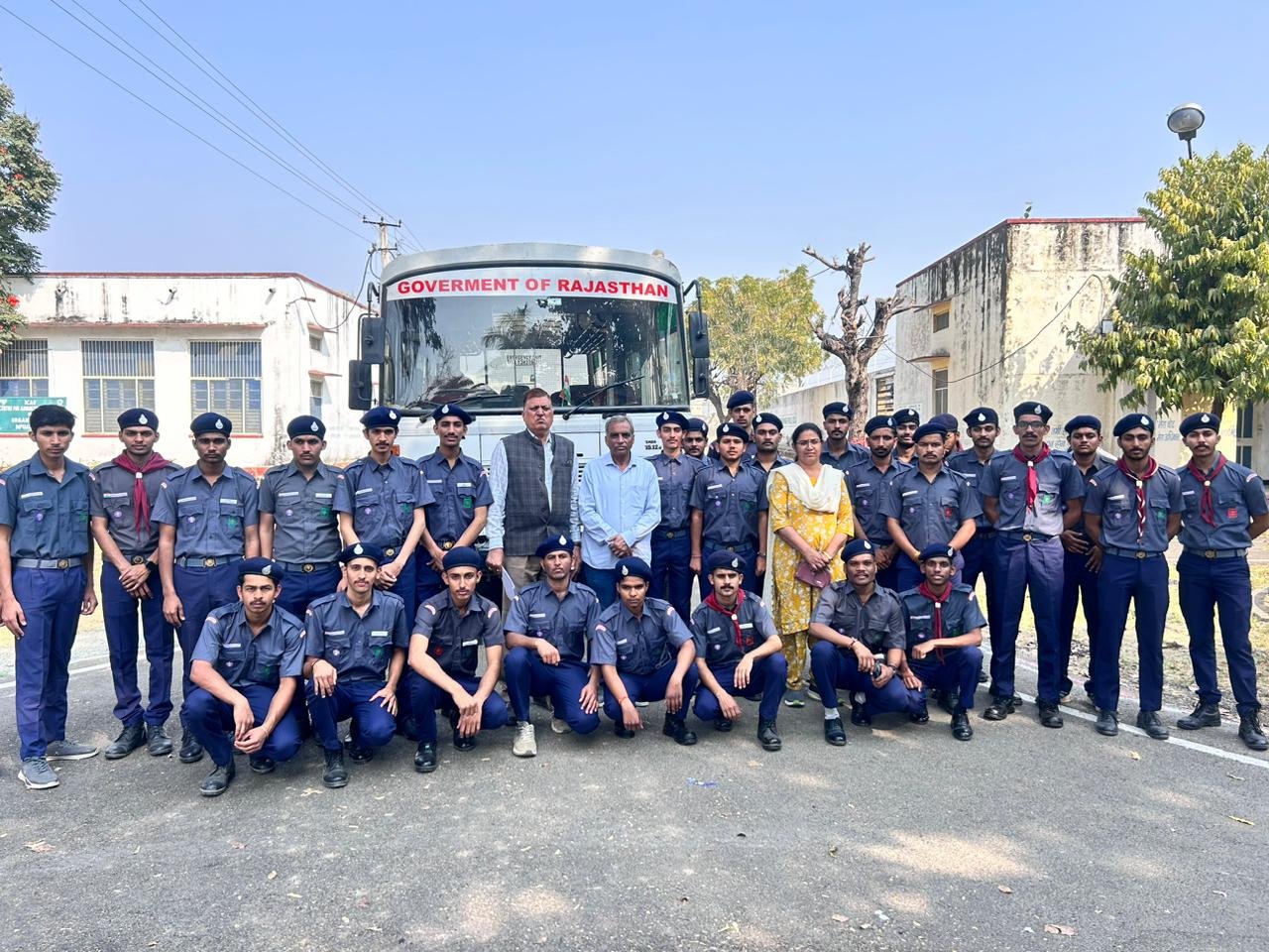 MPUAT, Udaipur: Scout Rovers Flagged Off for Training Camp