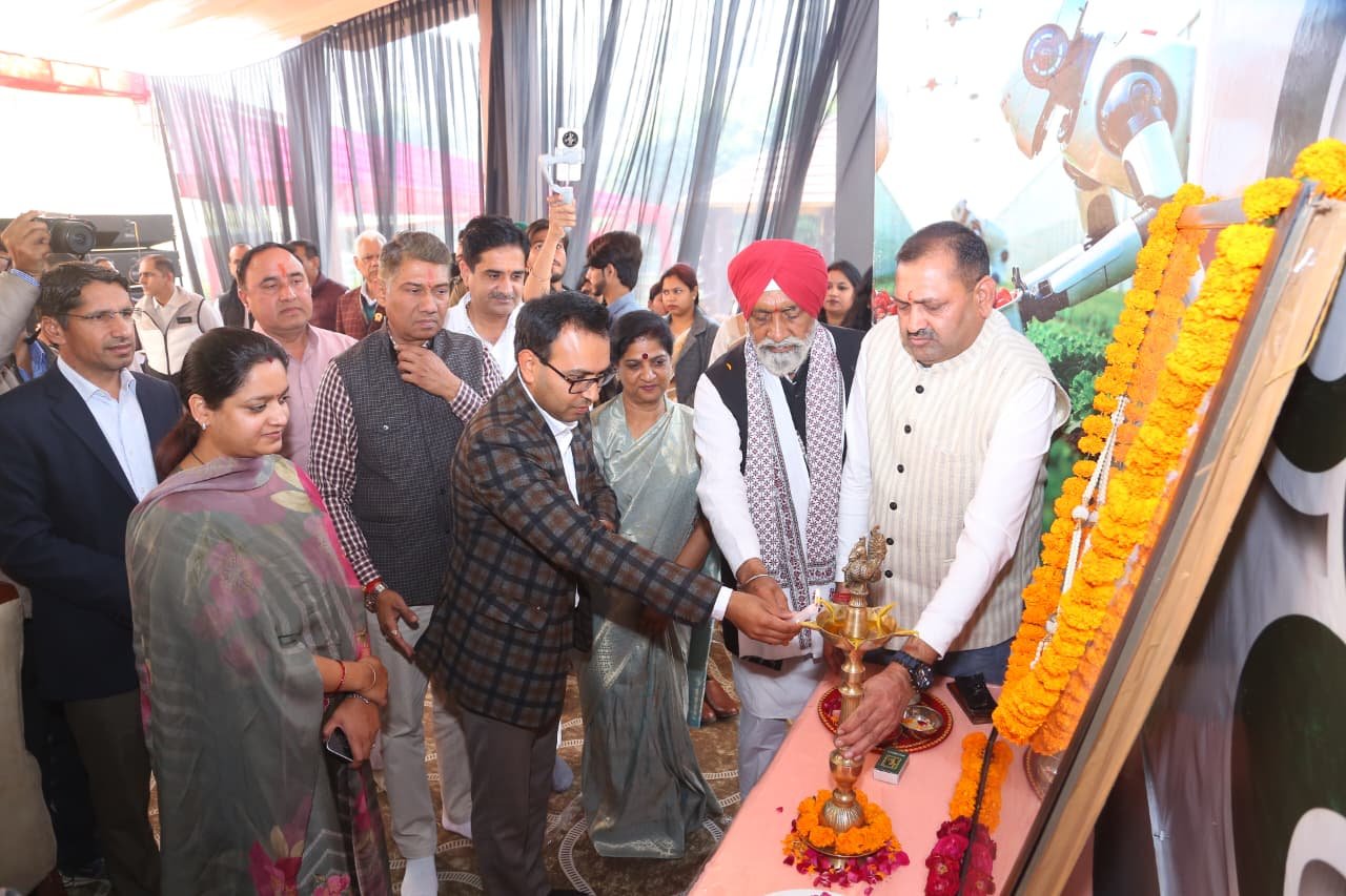 पंचगौरव - उन्नत कृषि तकनीकी मेले का आगाज, किसानों में दिखा उत्साह, उमड़ी भारी भीड़