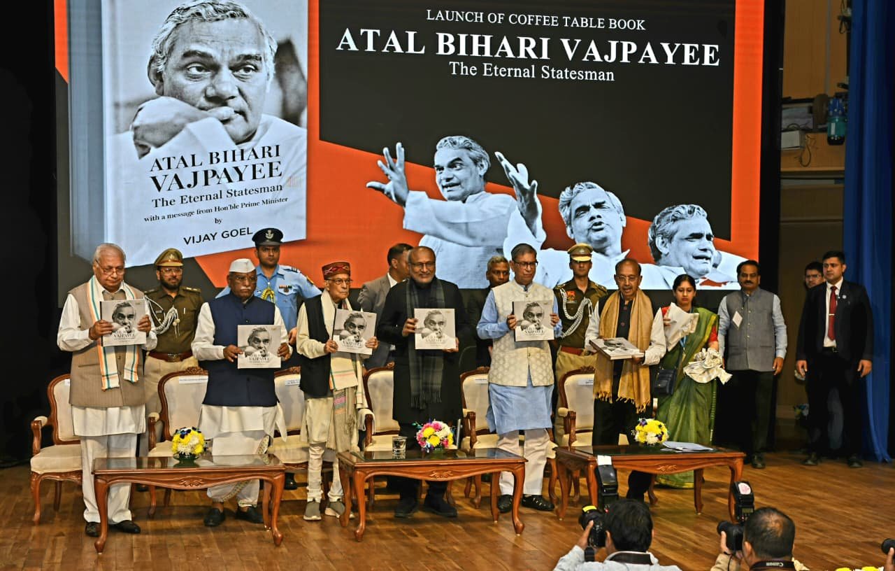 Grand Launch of India’s First Coffee Table Book on Bharat Ratna Shri Atal Bihari Vajpayee