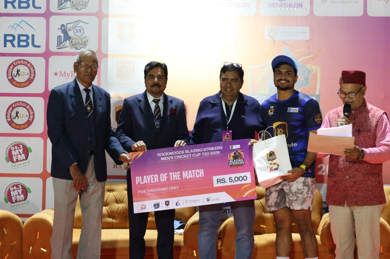 Rockwoods Blazing Strikers Cricket Cup 2026 : Thrilling Matches and Stellar Performances Win Hearts in Udaipur
