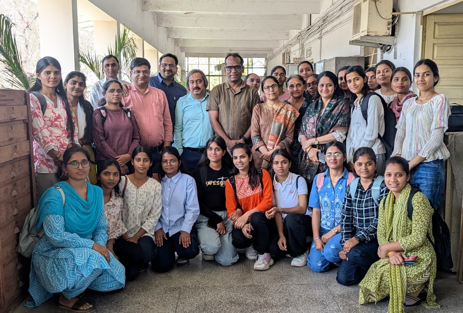 Postgraduate Botany Students of Meera Girls College Visit Central Laboratory at Mohanlal Sukhadia University