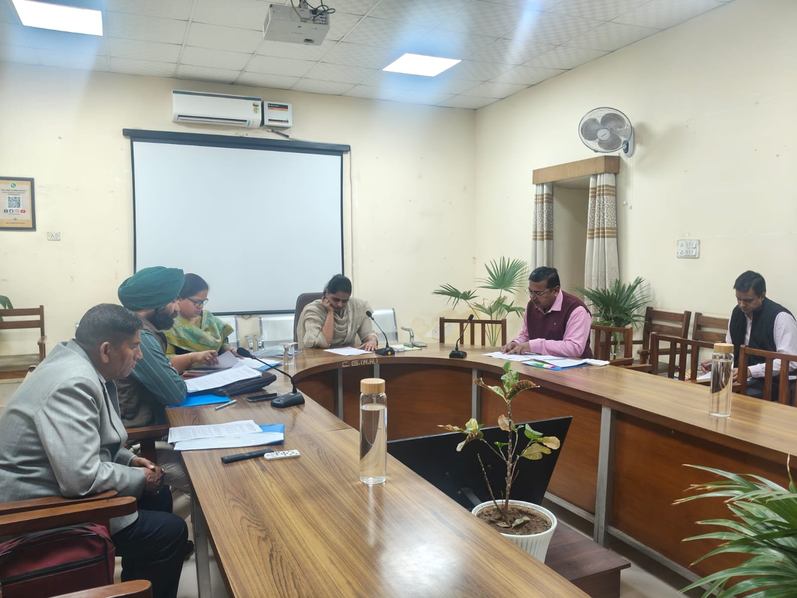 Third Quarterly Review Meeting of Development-Oriented Action Plan Held